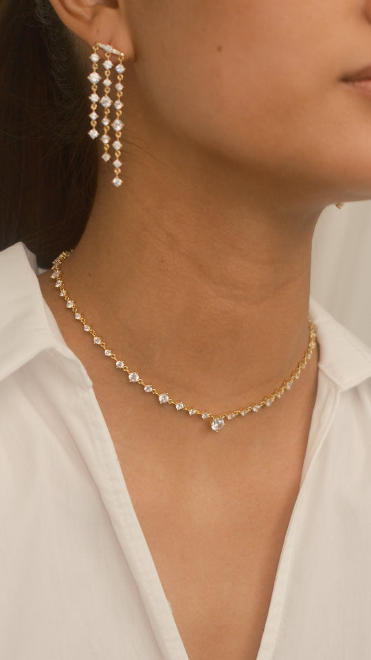 Phoenix Baby Necklace Gold Vermeil