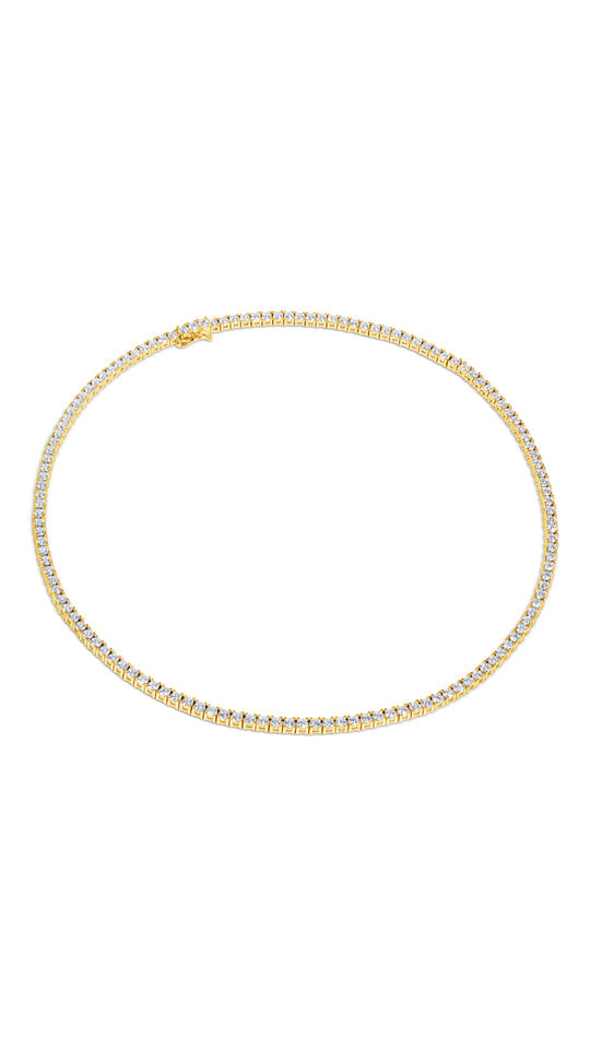 Prudence Necklace Gold Vermeil
