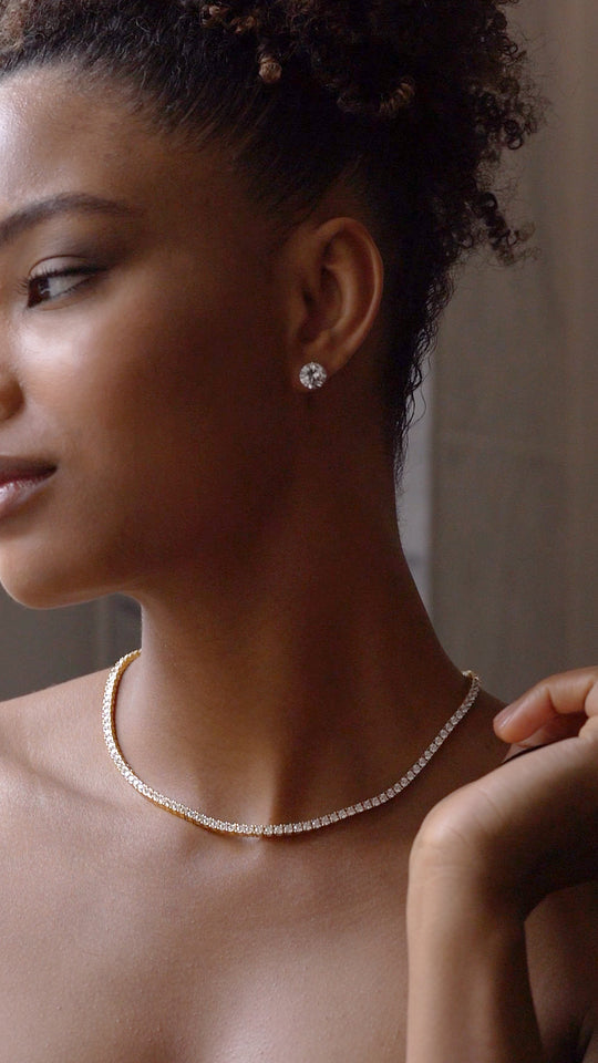 Prudence Necklace Gold Vermeil