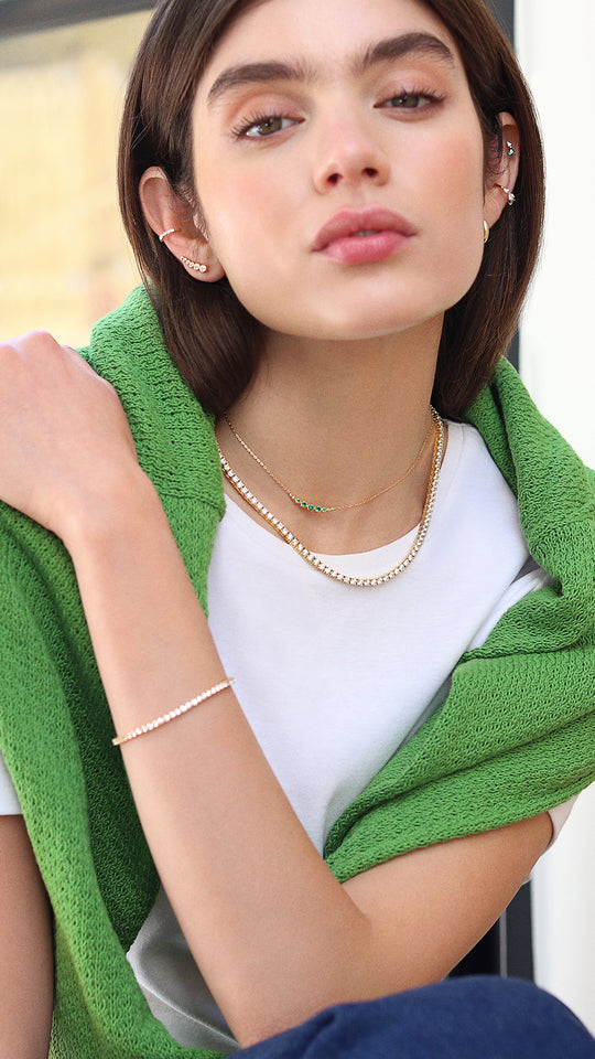 Prudence Necklace Gold Vermeil