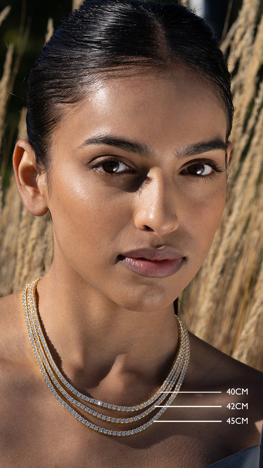 Prudence Necklace Gold Vermeil