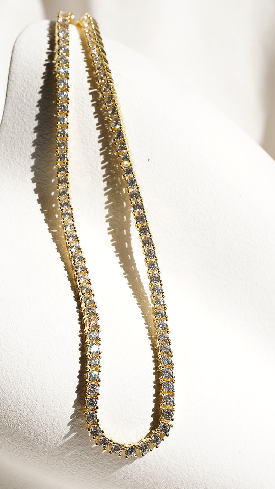 Prudence Necklace Gold Vermeil