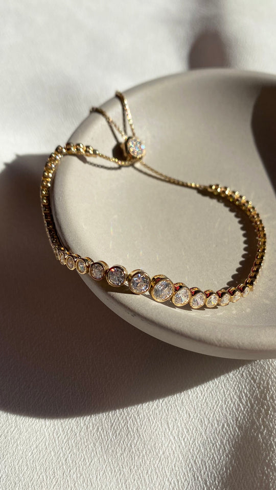 Quentin Bracelet Gold Vermeil