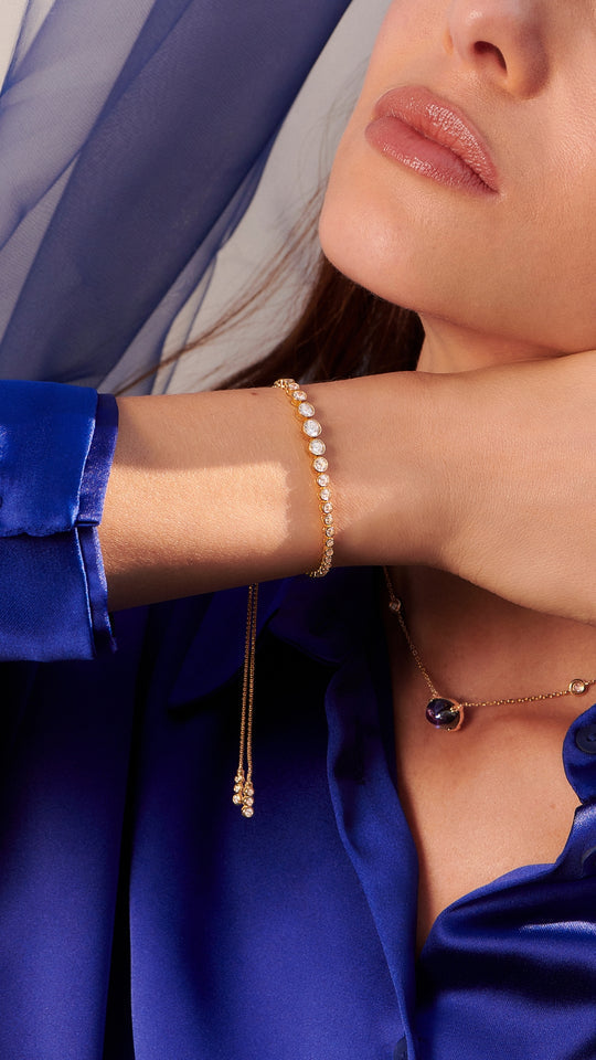 Quentin Bracelet Gold Vermeil