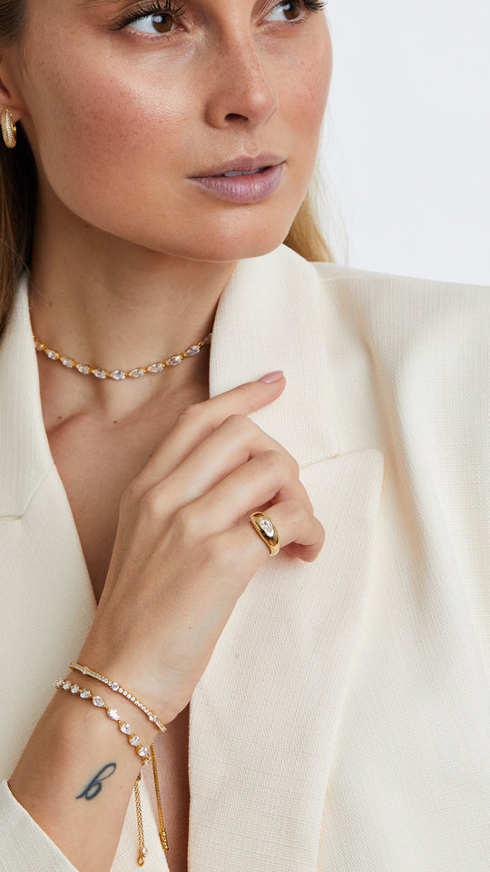 Phoebe Bracelet Gold Vermeil