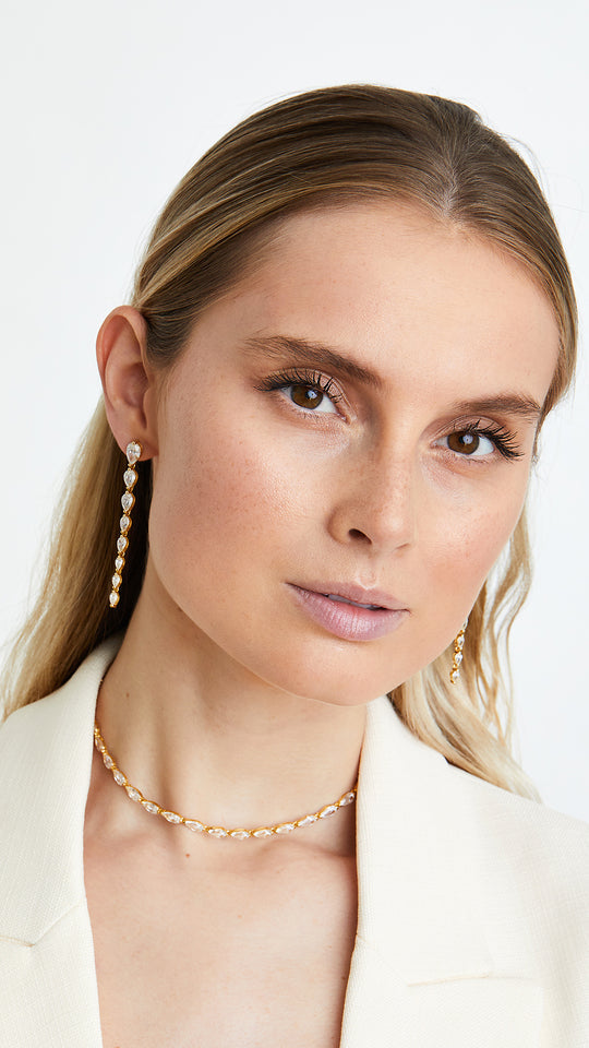 Tegan Necklace Gold Vermeil