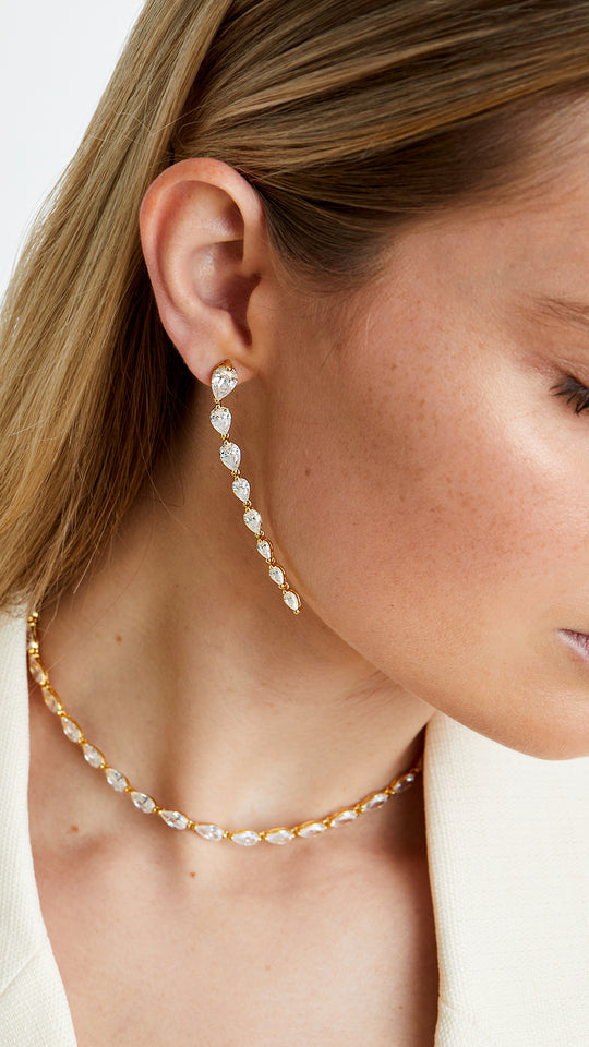 Tegan Necklace Gold Vermeil