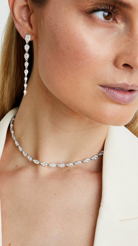Tegan Necklace Sterling Silver