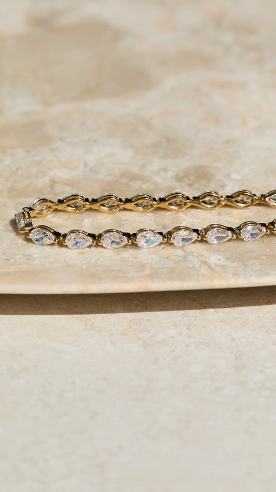 Tegan Bracelet Gold Vermeil