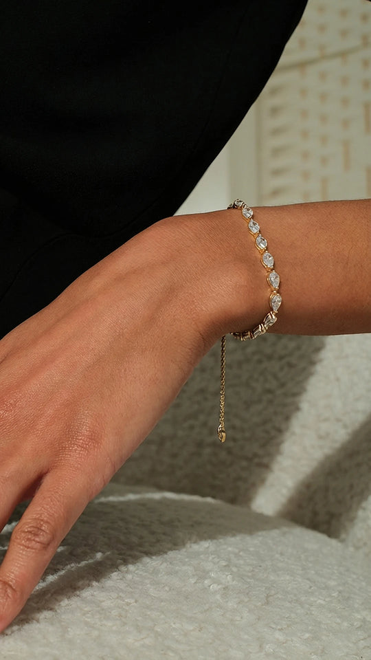 Tegan Bracelet Gold Vermeil