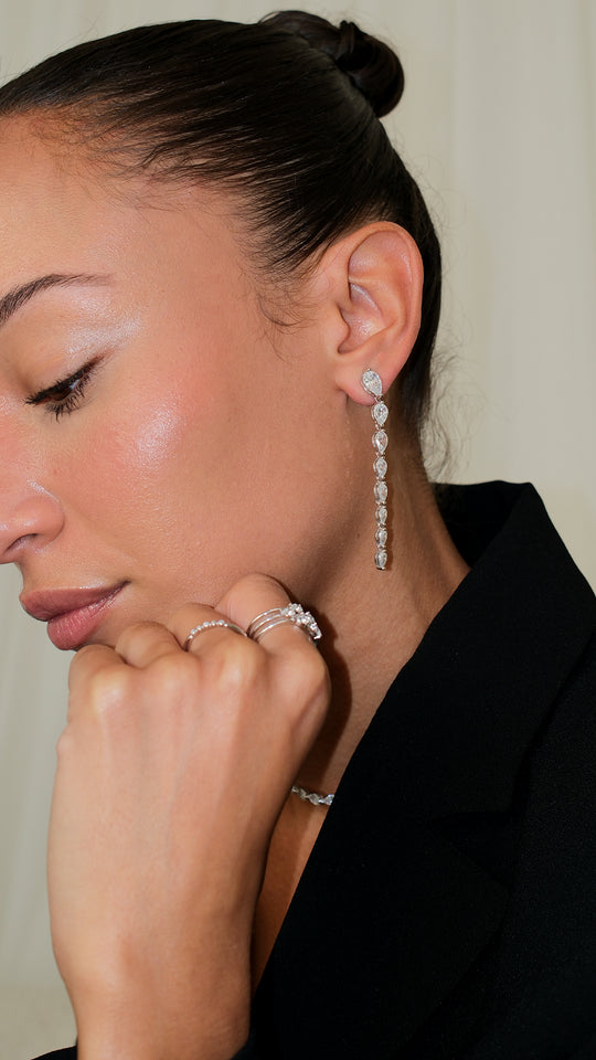 Tegan Earrings Sterling Silver