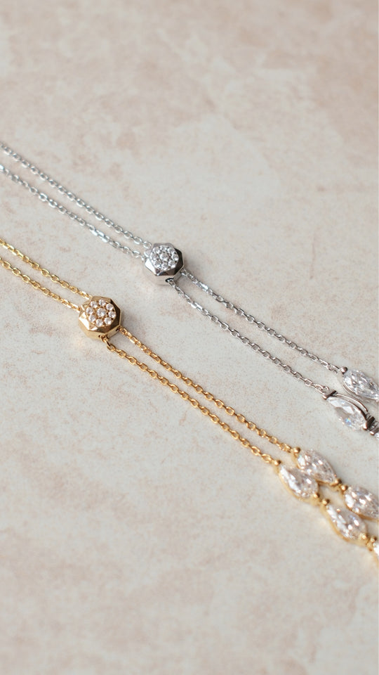 Tegan Necklace Gold Vermeil