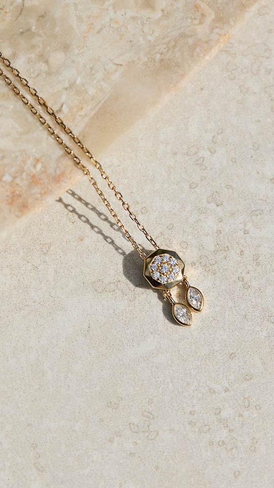Tori Necklace Gold Vermeil