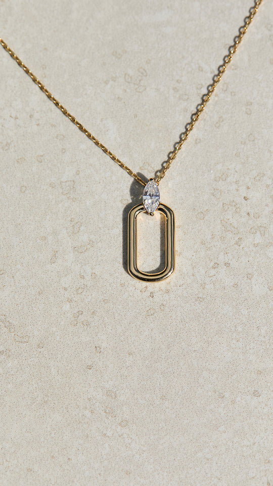 Tori Necklace Gold Vermeil