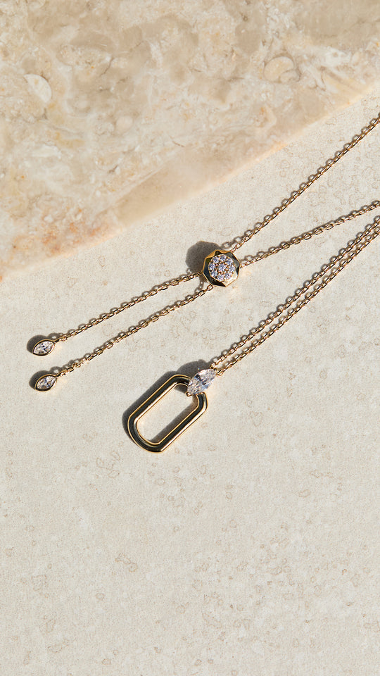 Tori Necklace Gold Vermeil