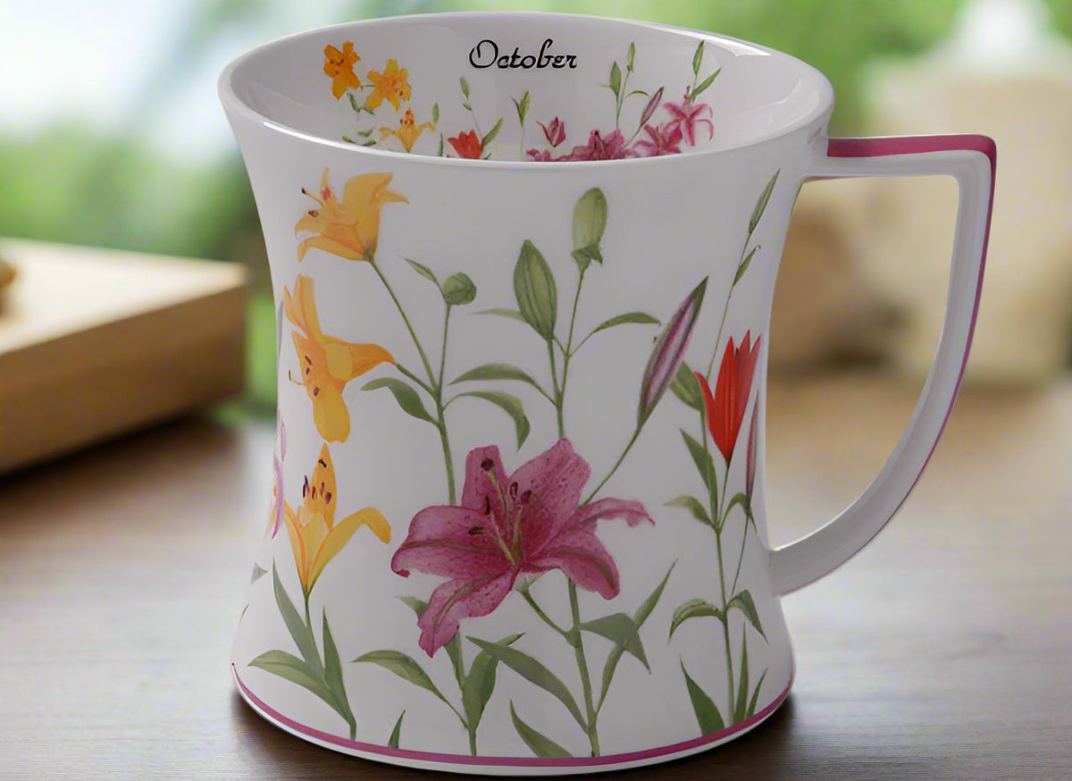 Flower Symphony  Mug | October