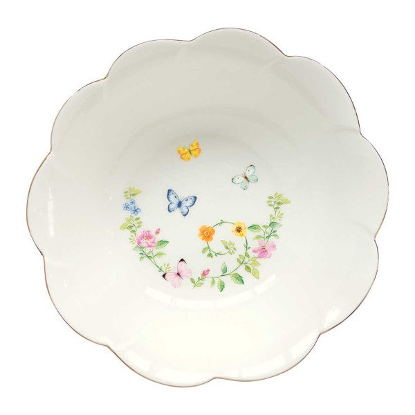 DANCING BUTTERFLIES SOUP PLATE 20CM PORCELAIN