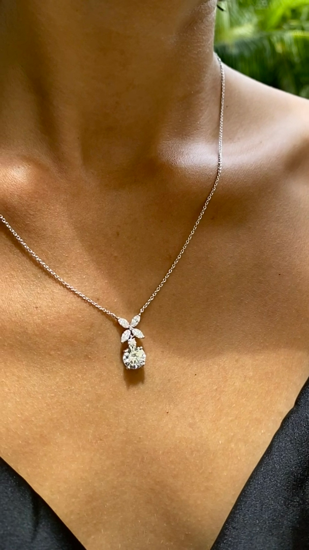Jasmine Necklace Sterling Silver